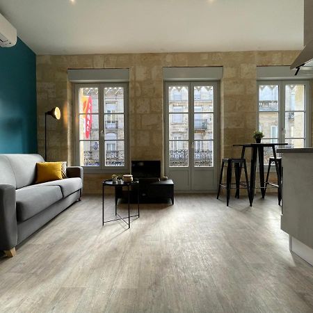 Magnifique Appartement Pour 2 Avec Climatisation Et Belle Pierre Bordelaise Bordeaux Buitenkant foto
