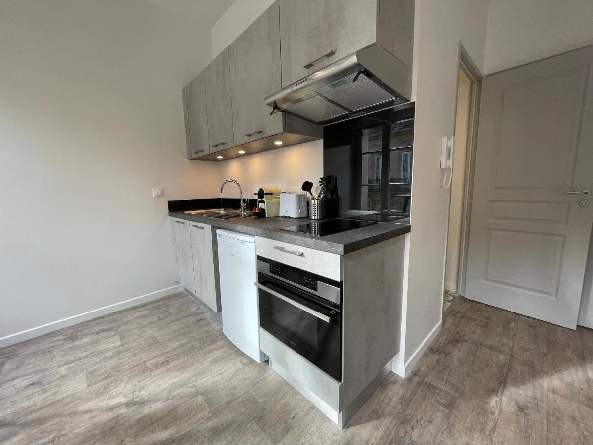 Magnifique Appartement Pour 2 Avec Climatisation Et Belle Pierre Bordelaise Bordeaux Buitenkant foto