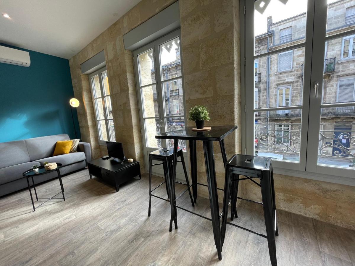 Magnifique Appartement Pour 2 Avec Climatisation Et Belle Pierre Bordelaise Bordeaux Buitenkant foto