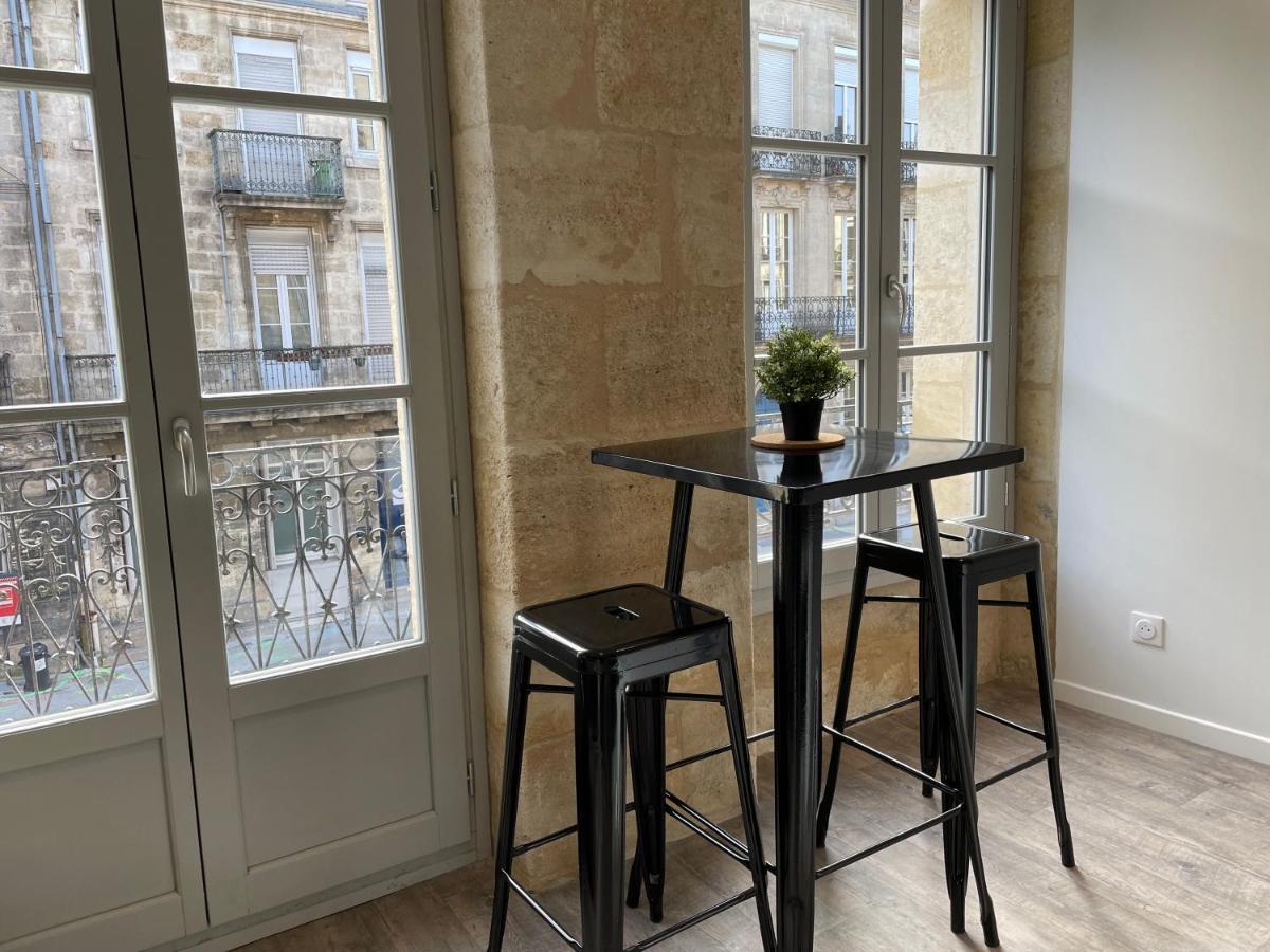 Magnifique Appartement Pour 2 Avec Climatisation Et Belle Pierre Bordelaise Bordeaux Buitenkant foto