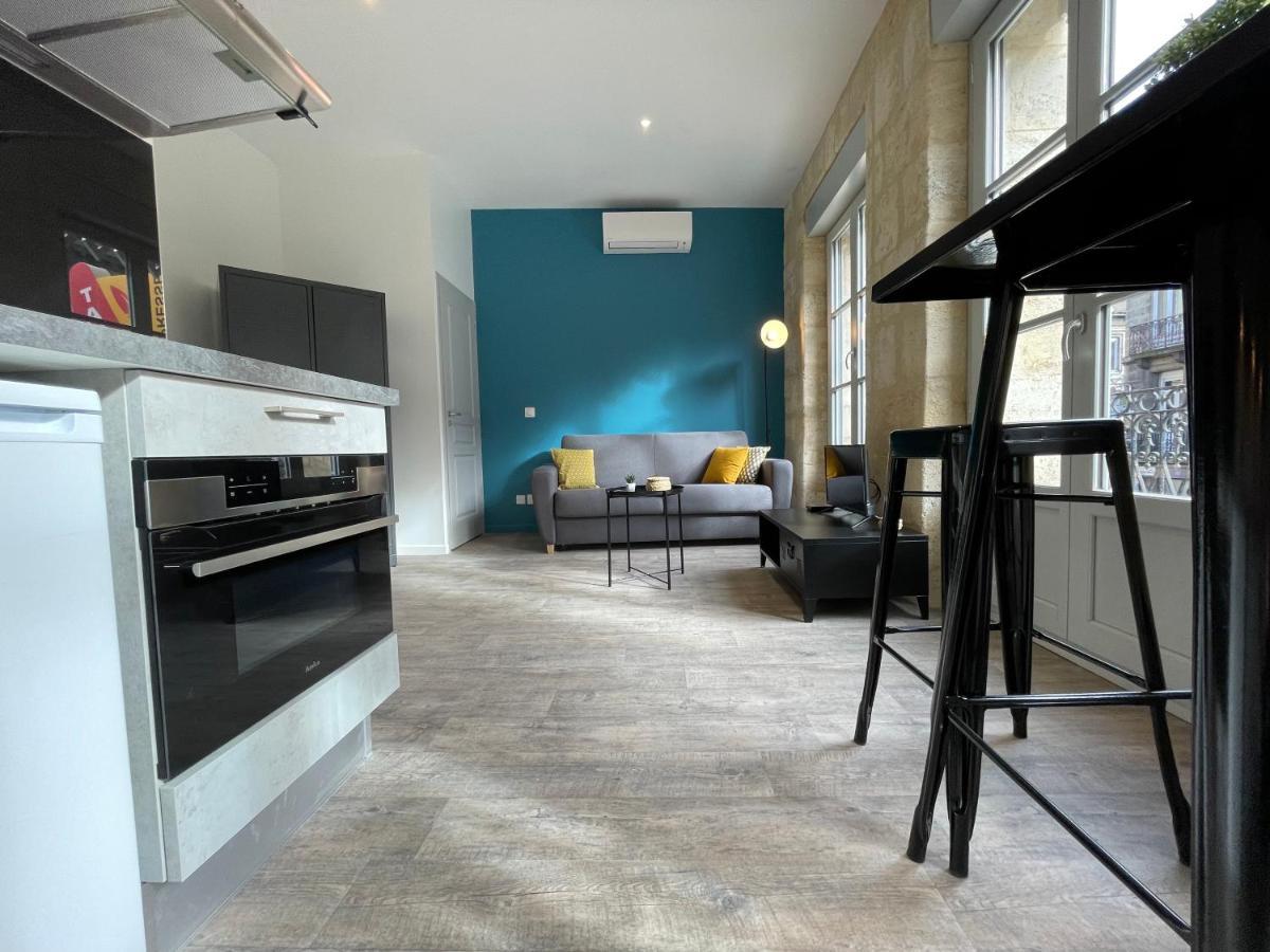 Magnifique Appartement Pour 2 Avec Climatisation Et Belle Pierre Bordelaise Bordeaux Buitenkant foto