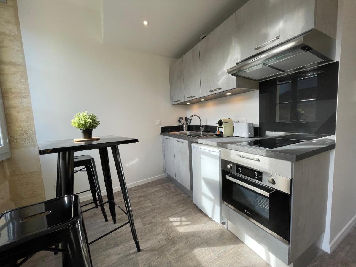 Magnifique Appartement Pour 2 Avec Climatisation Et Belle Pierre Bordelaise Bordeaux Buitenkant foto
