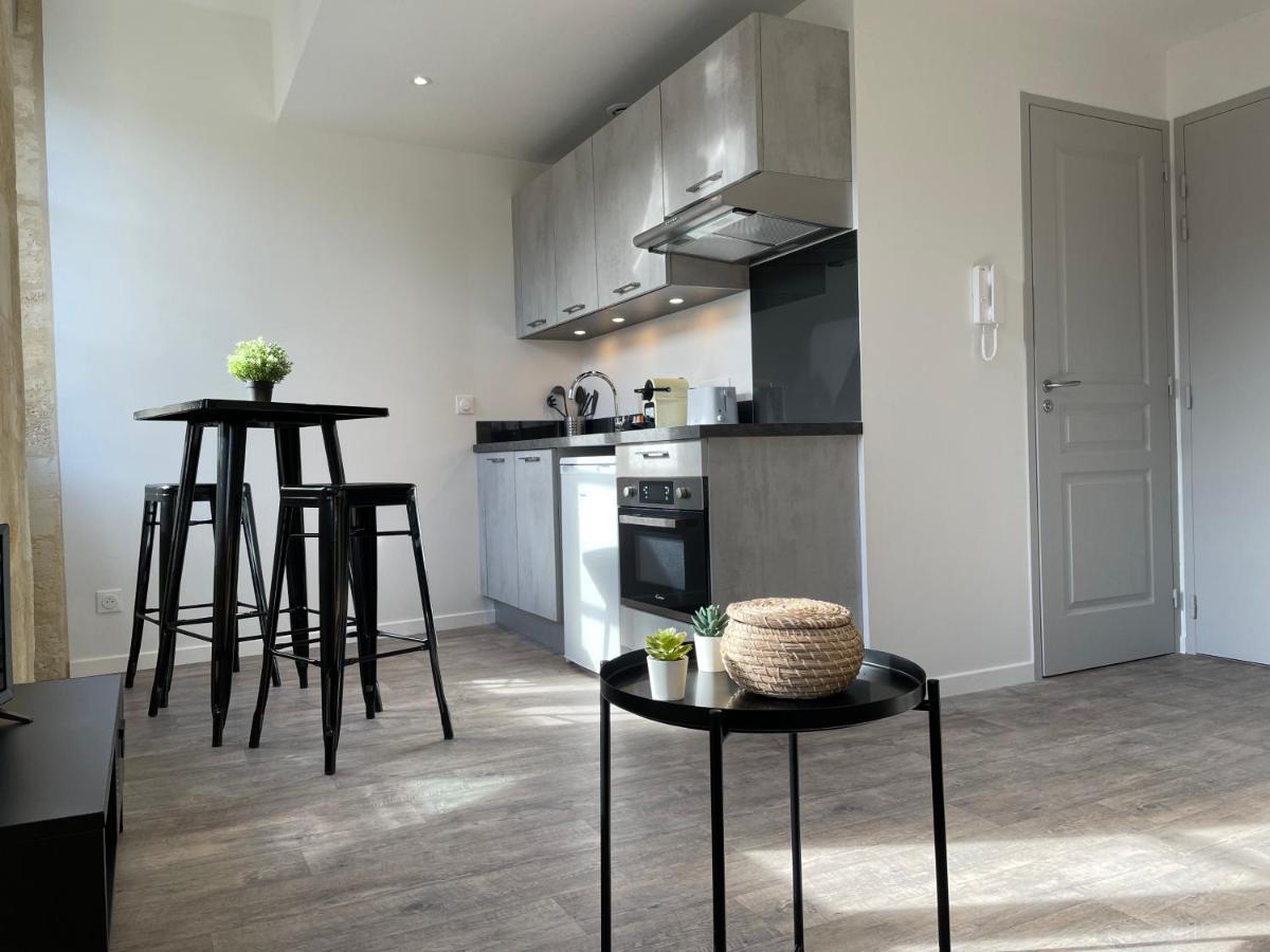 Magnifique Appartement Pour 2 Avec Climatisation Et Belle Pierre Bordelaise Bordeaux Buitenkant foto