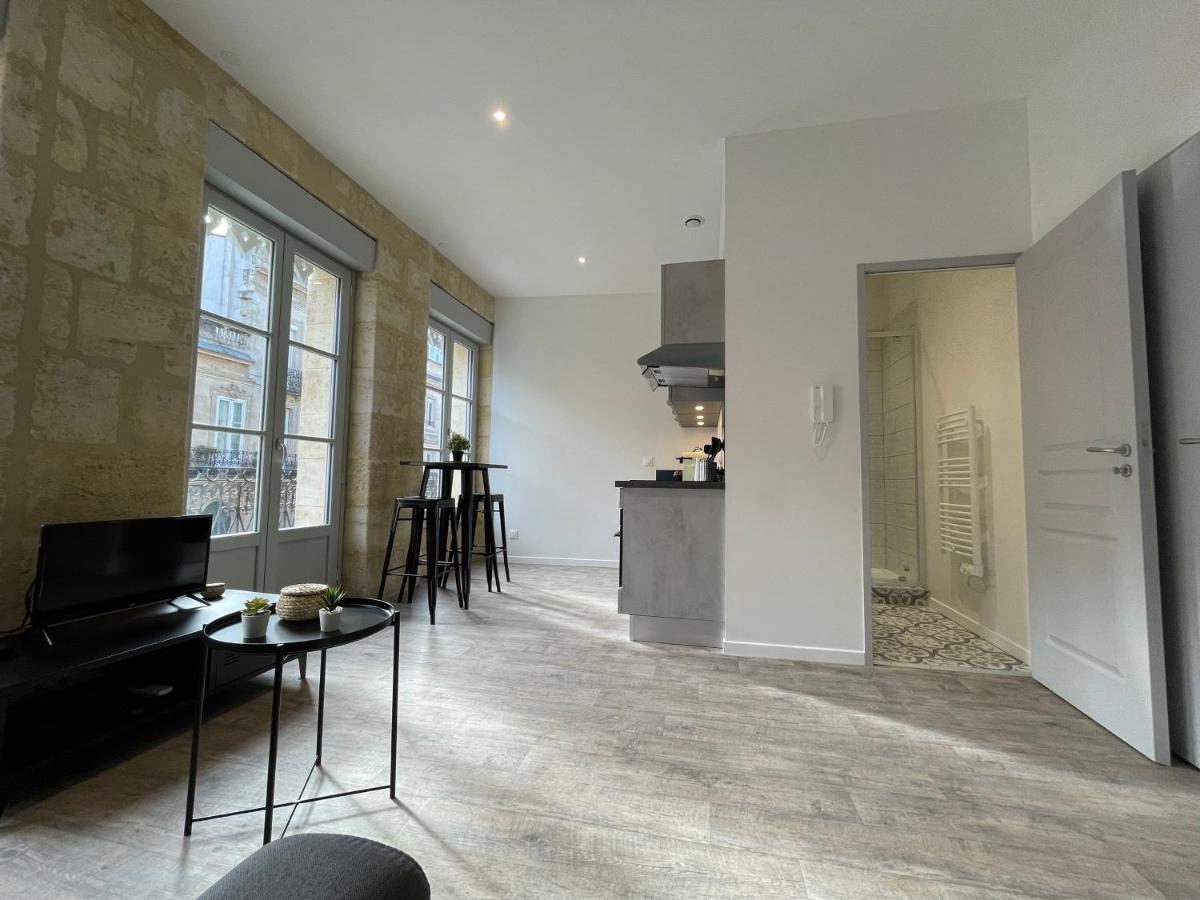 Magnifique Appartement Pour 2 Avec Climatisation Et Belle Pierre Bordelaise Bordeaux Buitenkant foto
