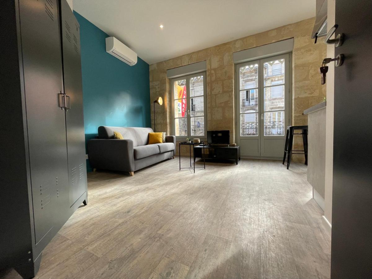 Magnifique Appartement Pour 2 Avec Climatisation Et Belle Pierre Bordelaise Bordeaux Buitenkant foto