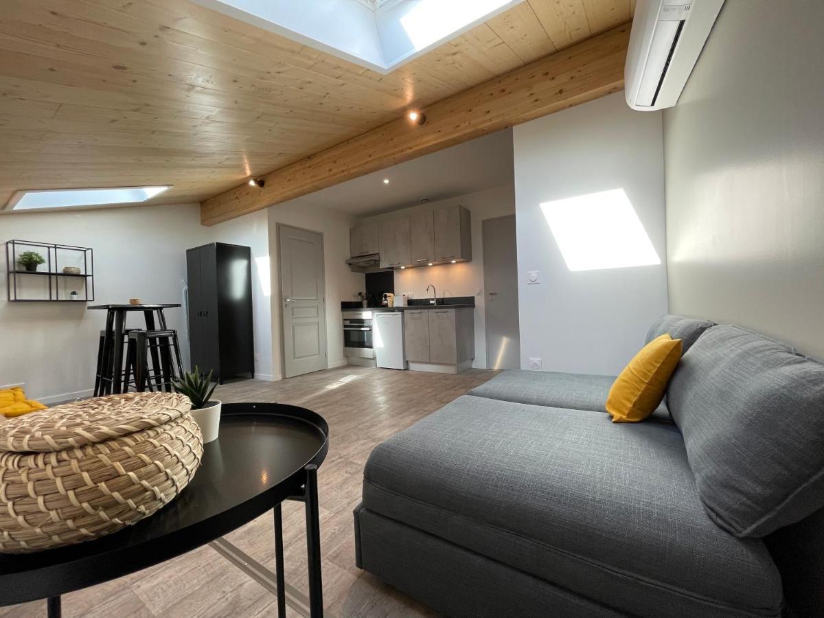 Magnifique Appartement Pour 2 Avec Climatisation Et Belle Pierre Bordelaise Bordeaux Buitenkant foto
