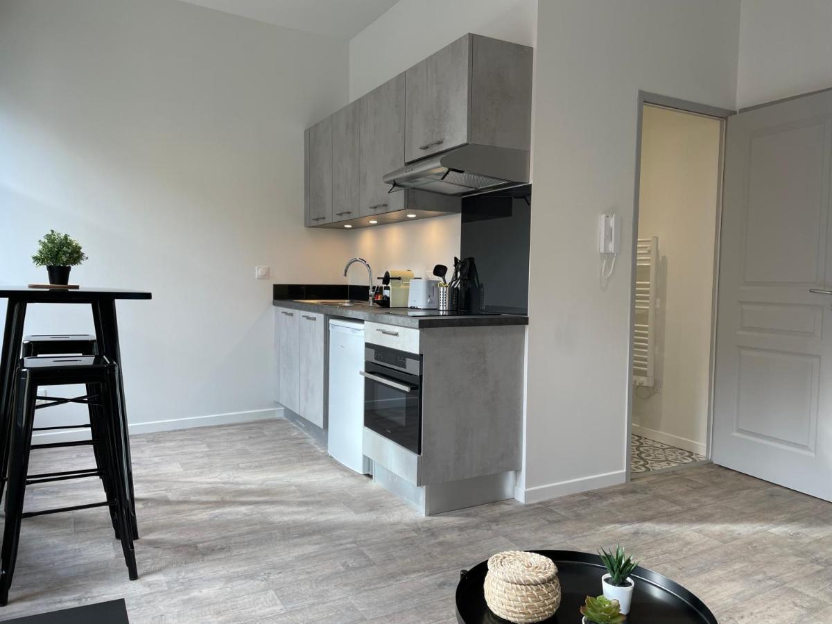 Magnifique Appartement Pour 2 Avec Climatisation Et Belle Pierre Bordelaise Bordeaux Buitenkant foto