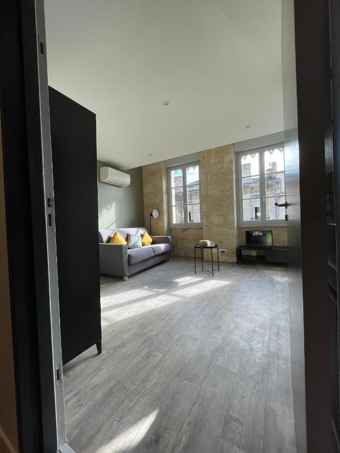 Magnifique Appartement Pour 2 Avec Climatisation Et Belle Pierre Bordelaise Bordeaux Buitenkant foto