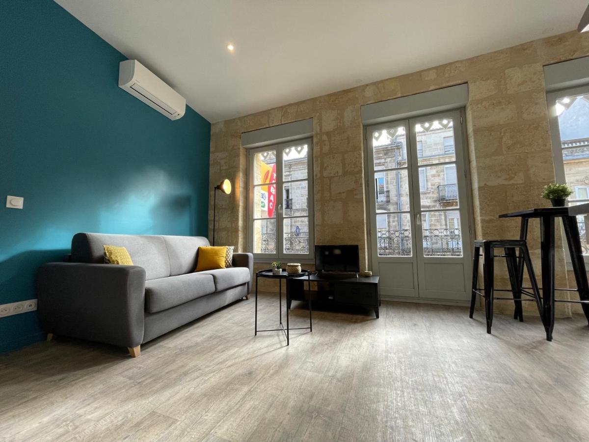 Magnifique Appartement Pour 2 Avec Climatisation Et Belle Pierre Bordelaise Bordeaux Buitenkant foto