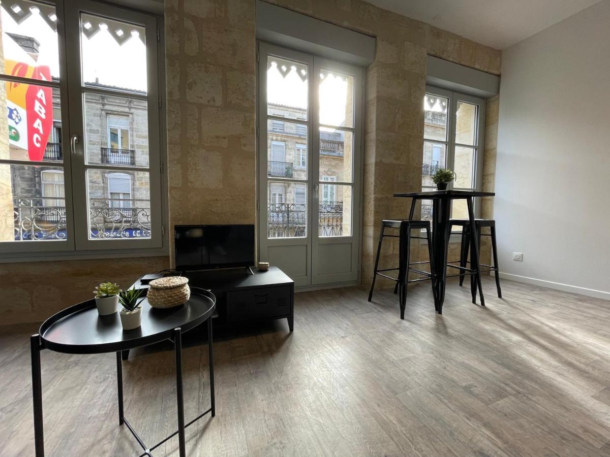Magnifique Appartement Pour 2 Avec Climatisation Et Belle Pierre Bordelaise Bordeaux Buitenkant foto