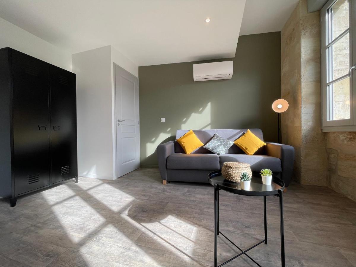 Magnifique Appartement Pour 2 Avec Climatisation Et Belle Pierre Bordelaise Bordeaux Buitenkant foto