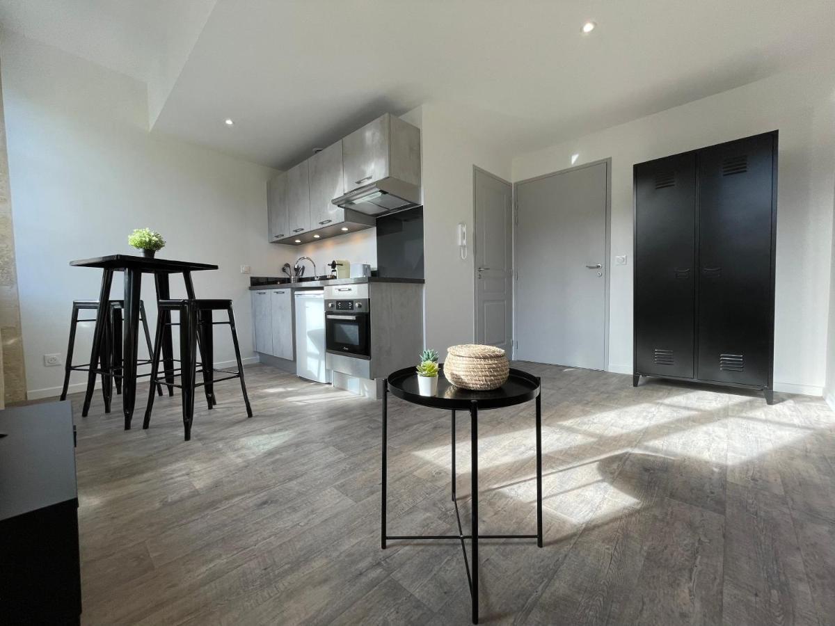 Magnifique Appartement Pour 2 Avec Climatisation Et Belle Pierre Bordelaise Bordeaux Buitenkant foto